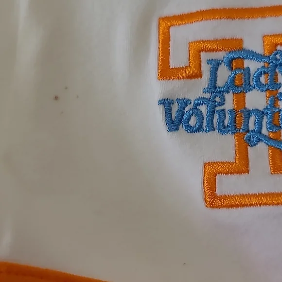 NEW Vintage UT Lady Vols Tennis Skirt White Adidas Split Athleisure Tennessee Md - Picture 9 of 9